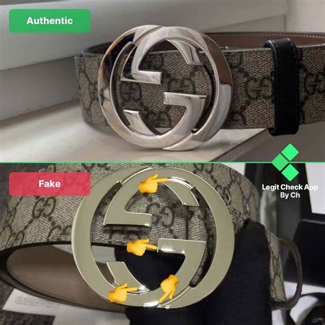 mens gucci belt real vs fake|authentic gucci belt buckle.